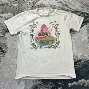 The Trilogy Tour Melanie Martinez T Shirt Mens Large Beige Artist Graphic Cotton